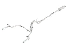 Load image into Gallery viewer, Borla 15-16 Ford F-150 3.5L EcoBoost Ext. Cab Std. Bed Catback Exhaust ATAK Single Split Rear Exit - Side View