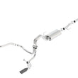Load image into Gallery viewer, Borla 15-17 F-150 2.7/3.5L V6 EcoBoost / 5.0L V8 Black Chrome Cat-Back Touring Exhaust - Side View