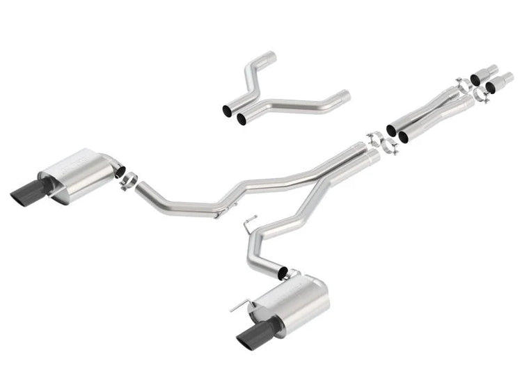 Borla 15-17 Ford Mustang GT 5.0L V8 S-Type Catback Exhaust - Main Product View