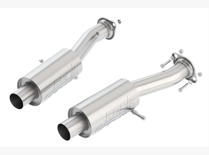 Borla 15-17 Grand Cherokee SRT 6.4L Resonator Center Section 2.75in Pipe Dia - Side View