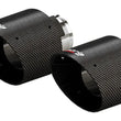 Load image into Gallery viewer, Borla 15-24 Dodge Charger V8 / 2023 Chrysler 300C T-304 SS Tips 5in Outlet - Carbon / Black Anodized - Side View