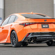 Load image into Gallery viewer, Borla 15-24 Lexus RC F Axle-Back Exhaust System S-Type - Black Chrome - Back View