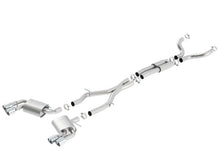 Load image into Gallery viewer, Borla 16-17 Camaro SS 6.2L Dual Tip Dual Split Rear Exit Dual Mode Catback Exhaust (NPP) - Side View