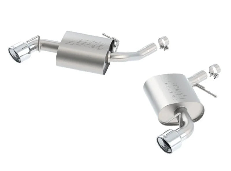 Borla 16-17 Chevy Camaro 3.6L V6 Single Split Rear Exit S-Type Axle-Back Exhaust - Side View