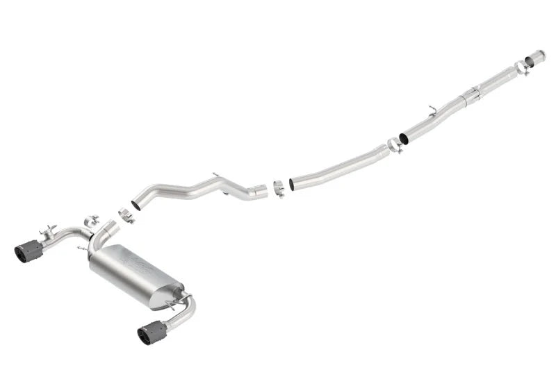 Borla 16-17 Focus RS Turbocharged 2.3L Single Split Exit ATAK Catback Exhaust - Main Product View