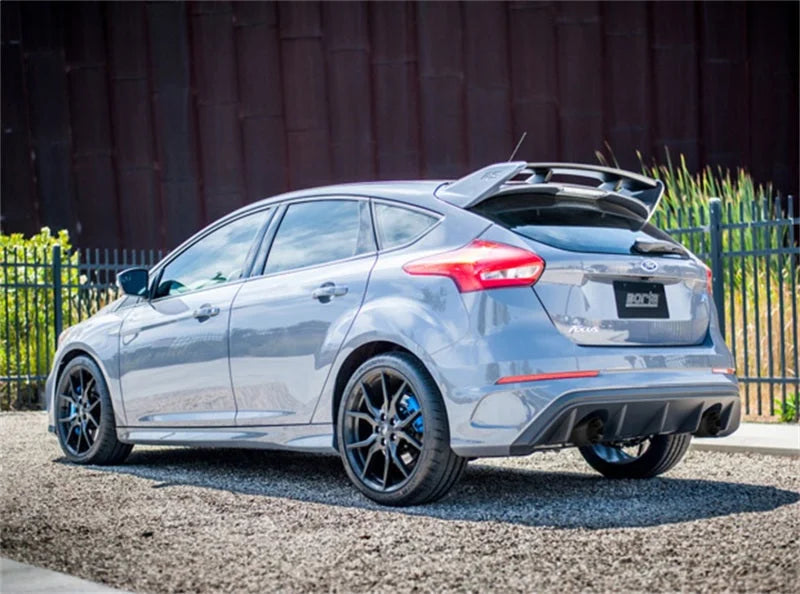 Borla 16-17 Focus RS Turbocharged 2.3L Single Split Exit ATAK Catback Exhaust - Detail View