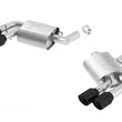 Load image into Gallery viewer, Borla 16-18 Chevy Camaro V8 SS AT/MT ATAK Rear Section Exhaust w/o Dual Mode Valves Ceramic Black - Main Product View