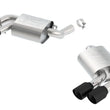 Load image into Gallery viewer, Borla 16-18 Chevy Camaro V8 SS AT/MT ATAK Rear Section Exhaust w/o Dual Mode Valves Ceramic Black - Side View