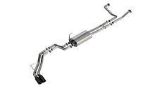 Load image into Gallery viewer, Borla 16-24 Nissan Titan XD S-Type Cat Back Exhaust - Black Chrome - Main Product View