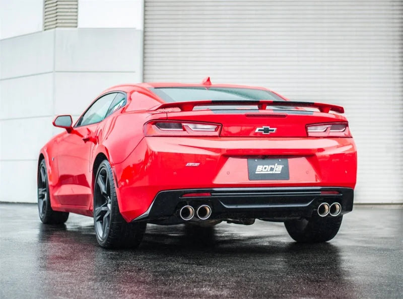 Borla 16 Chevy Camaro 6.2L Atak Rear Section Exhaust w/o Dual Mode Valves - Detail View