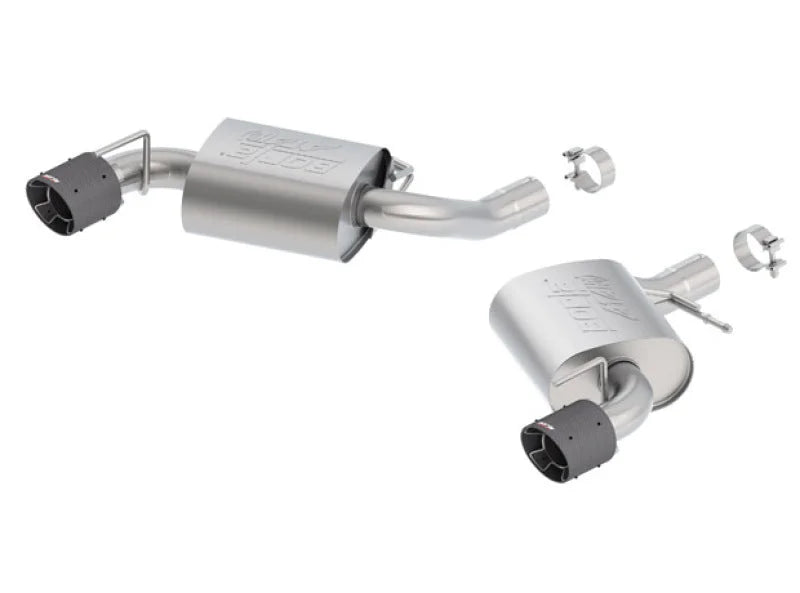 Borla 16 Chevy Camaro 6.2L Atak Rear Section Exhaust w/o NPP - Main Product View