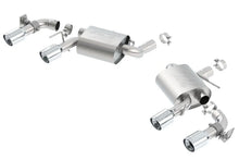 Load image into Gallery viewer, Borla 16 Chevy Camaro SS 6.2L w/ Dual NPP Atak Quad RD RL Tips Dual Exit Rear Section Exhaust - Main Product View