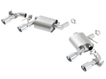 Load image into Gallery viewer, Borla 16 Chevy Camaro SS 6.2L w/ Dual NPP Atak Quad RD RL Tips Dual Exit Rear Section Exhaust - Side View