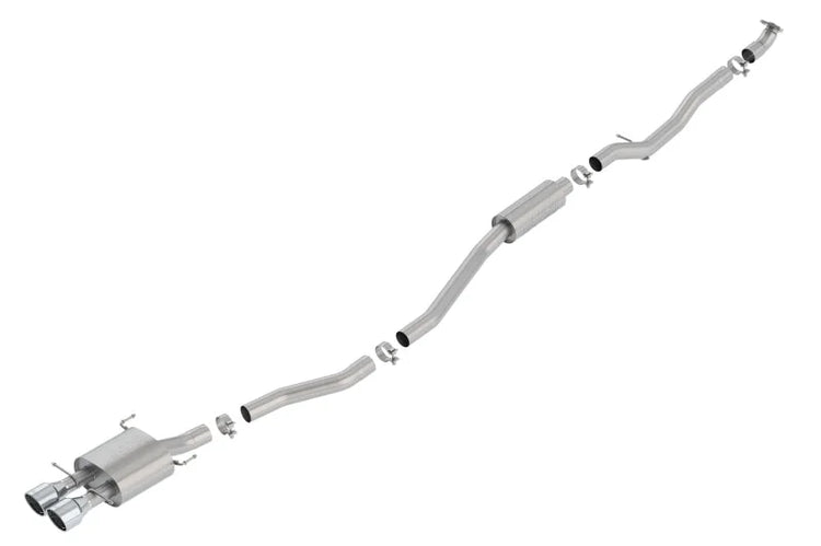 Borla 17-19 Honda Civic SI 1.5L Turbo MT S-Type 2.75in Cat-Back Exhaust - Main Product View