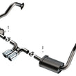Load image into Gallery viewer, Borla 17-22 Porsche Cayman/Boxster 718 2.0L 4 Cyl. AT/MT RWD 2DR 2.25in S-Type Exhaust - Main Product View