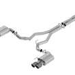 Load image into Gallery viewer, Borla 18-19 Ford Mustang GT 5.0L Coupe w/o Valves ATAK 3in Cat-Back Exhaust-Blk Carbon Fiber Tips - Main Product View