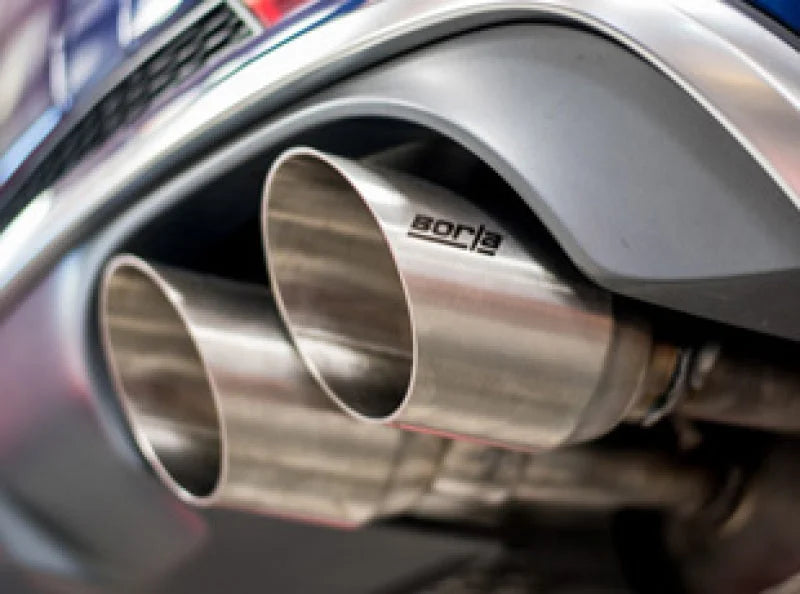 Borla 18-19 VW Golf R MK7.5 2.0L S-Type CatBack Exhaust w/ Resonator - Detail View