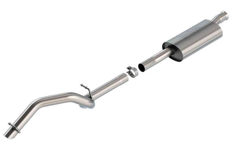 Borla 18-20 Jeep Wrangler JLU 2.0L I4 Climber Turn Down Exit Cat-Back Exhaust - Main Product View