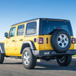 Load image into Gallery viewer, Borla 18-20 Jeep Wrangler JLU 3.6L V6 Climber Turn Down Exit Cat-Back Exhaust - Detail View