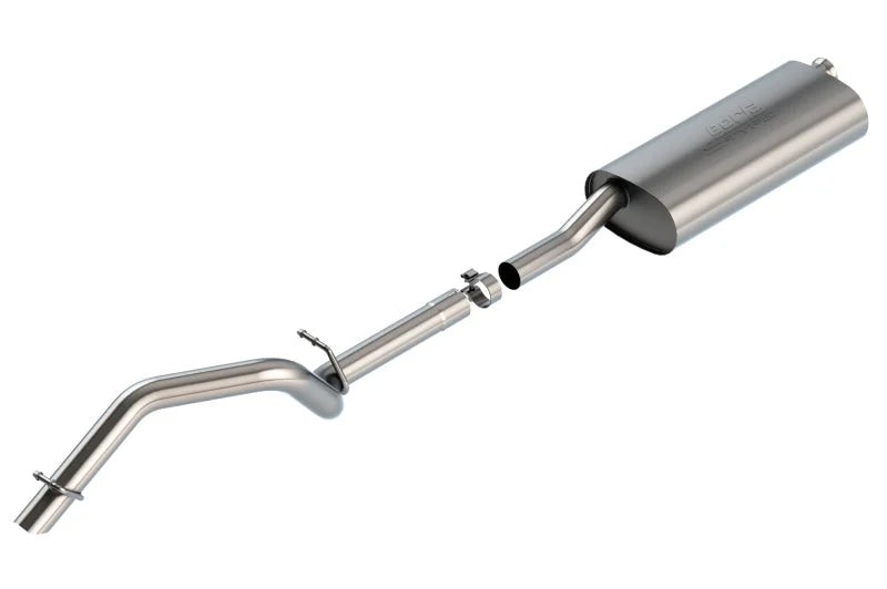 Borla 18-20 Jeep Wrangler JLU 3.6L V6 Climber Turn Down Exit Cat-Back Exhaust - Main Product View