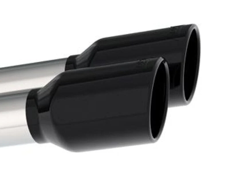 Borla 18-22 Toyota Camry XSE 2.5L i4 AT/MT FWD / 4DR S-TYPE Cat Back Exhaust (Black Chrome) - Side View