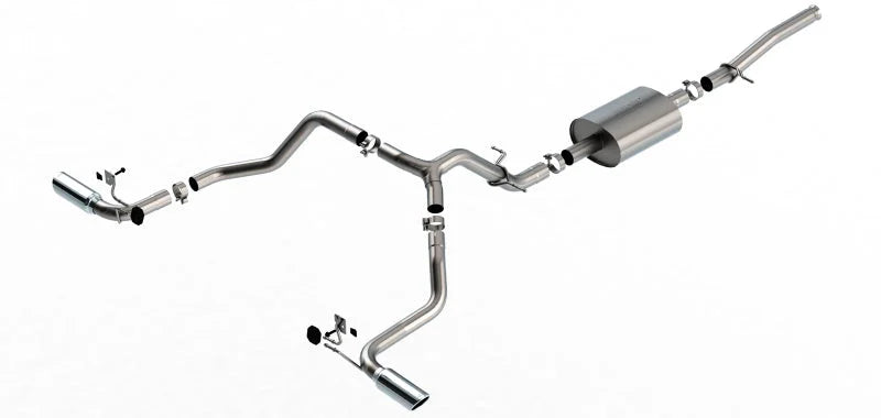 Borla 19-20 Chevrolet Silverado 5.3L V8 2/4WD Regular Cab S-Type Cat-back - Main Product View