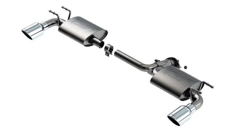 Borla 19-21 Mazda 3 2.0L/2.5L S-Type Rear Section - Main Product View