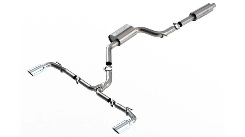 Borla 20-22 GOLF VIII GTI 2.0L I4 W/OPF DSG/MT TOURING ECE-R59 APPROVED CAT-BACK EXHAUST - Main Product View