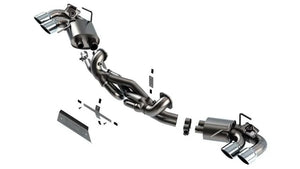 Borla 20-23 Chevrolet Corvette Stingray ATAK Cat-Back Exhaust System (Euro Spec) - Main Product View