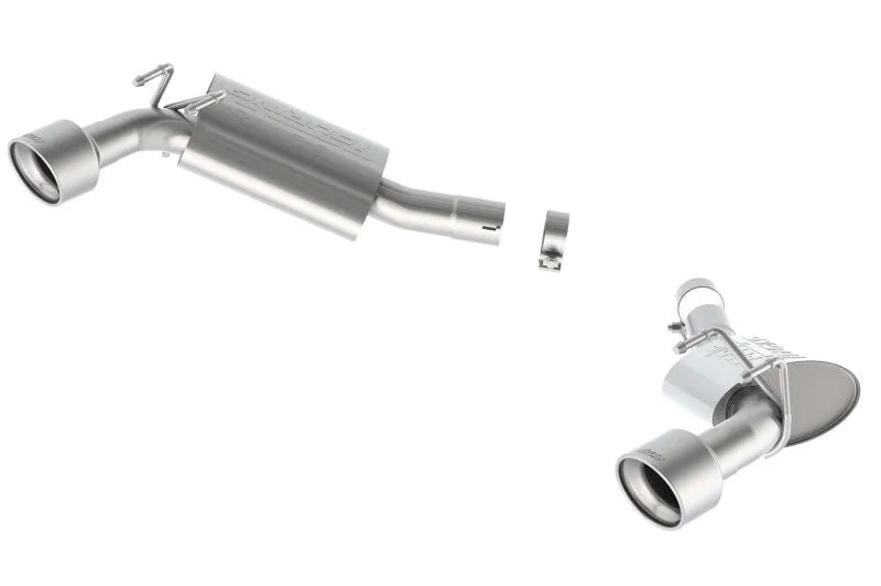 Borla 2010 Camaro 6.2L V8 Exhaust (rear section only) - Side View