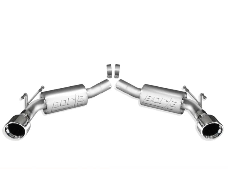 Borla 2010 Camaro 6.2L V8 S-type Exhaust (rear section only) - Side View