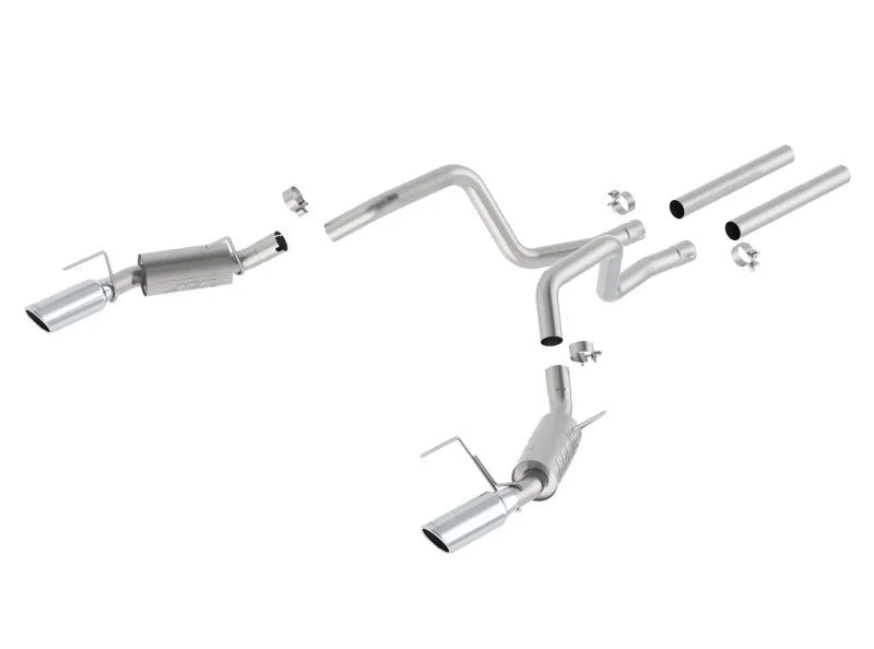 Borla 2010 Mustang GT 4.6L V8 ATAK Catback Exhaust - Detail View