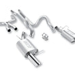 Load image into Gallery viewer, Borla 2011-2012 Mustang GT 5.0L 8cyl 6spd RWD Agressive ATAK Catback Exhaust - Side View
