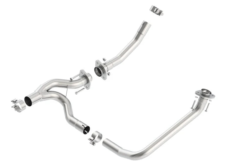 Borla 2012-2016 Jeep Wrangler JK 3.6L 2 & 4 Door Y-Pipe - Main Product View