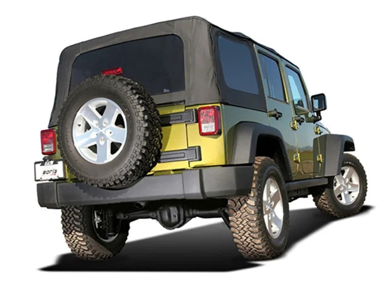 Borla 2012-2016 Jeep Wrangler JK 3.6L 2 & 4 Door Y-Pipe - Detail View