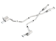 Load image into Gallery viewer, Borla 2015 Jeep Grand Cherokee SRT8 S-Type Dual Round Rolled Exit Catback Exhaust - Side View