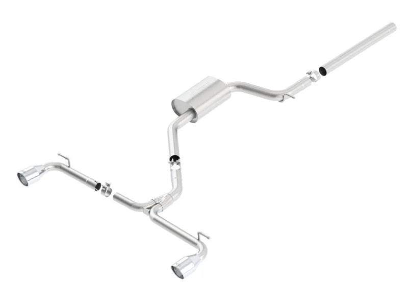 Borla 2015 VW GTI 2.0T AT/MT SS Catback Exhaust - Side View