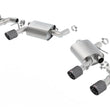 Load image into Gallery viewer, Borla 2016-2017 Chevy Camaro V8 SS AT/MT ATAK Rear Section Exhaust with Dual Mode Valves - Side View