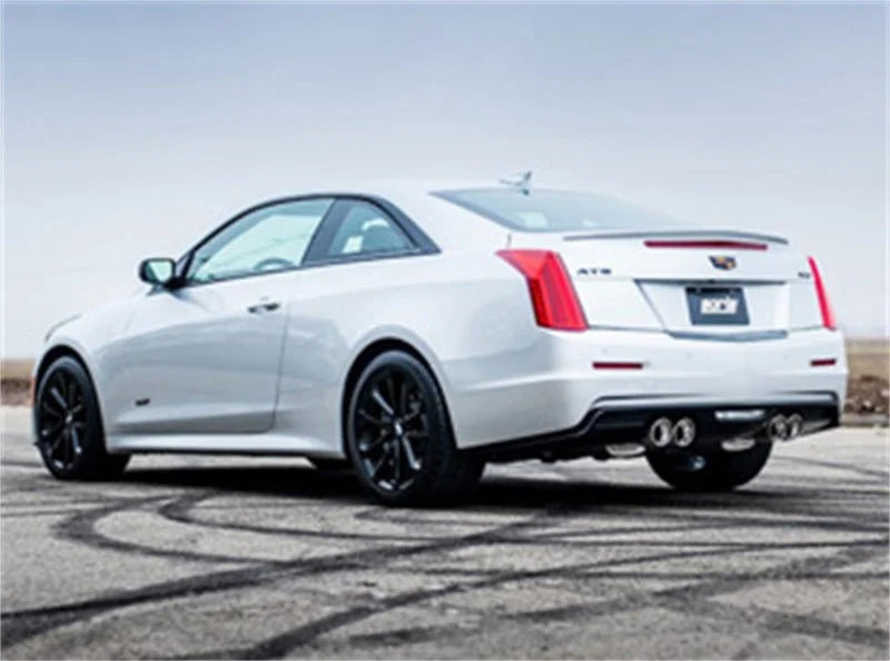 Borla 2016 Cadillac ATS-V 3.6L Twin Turbo Catback Exhaust 4in Tips Dual Split Rear Exit - Detail View