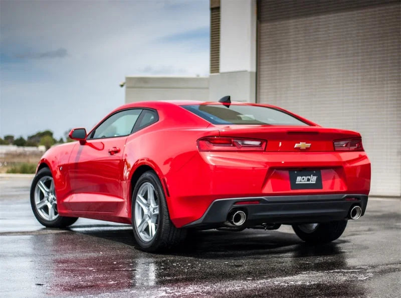 Borla 2016 Chevy Camaro 2.0L Turbo AT/MT 3in-2.25in Mid-Pipe - Detail View