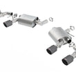 Load image into Gallery viewer, Borla 2016 Chevy Camaro SS V8 AT/MT ATAK Rear Section Exhaust with Dual Mode Valves - Side View
