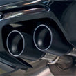 Load image into Gallery viewer, Borla 2016 Chevy Camaro V8 SS AT/MT ATAK Rear Section Exhaust w/ Dual Mode Valves Ceramic Black - Detail View