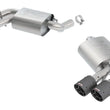 Load image into Gallery viewer, Borla 2016 Chevy Camaro V8 SS AT/MT ATAK Rear Section Exhaust w/o Dual Mode Valves - Side View