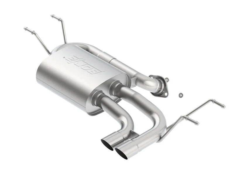 Borla 2016 Mada Miata 2.0L Rear Section S-Type Exhaust - Side View