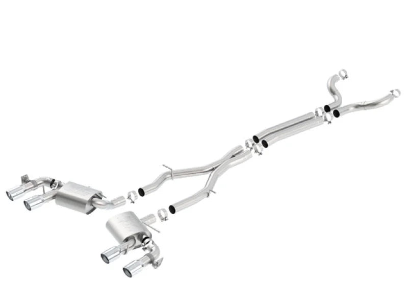 Borla 2017+ Chevy Camaro ZL1 6.2 ATAK Catback Exhaust w/ Dual Split Rear Exit - Main Product View
