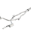 Load image into Gallery viewer, Borla 2017 Dodge Charger R/T 5.7L ATAK Catback Exhaust w/o Tips (w/MDS Valves ONLY) - Side View