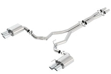 Load image into Gallery viewer, Borla 2018 Ford Mustang GT 5.0L AT/MT (w/o Valves) ATAK 3in Cat-Back Exhaust w/Polished Tips - Main Product View
