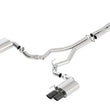 Load image into Gallery viewer, Borla 2018 Ford Mustang GT (A/T / M/T) 3in ATAK Catback Exhaust w/o Valves w/ Black Chrome Tips - Main Product View