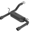 Load image into Gallery viewer, Borla 2018 Jeep Wrangler JL/JLU 3.6L 2DR/4DR Touring SS Axle Back Black Coated Exhaust w/3.5in Tips - Side View