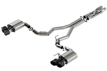 Load image into Gallery viewer, Borla 2020 Ford GT500 5.2L AT 3in ATAK CatBack Exhaust w/ Carbon Fiber Tips - Main Product View